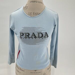 Vintage Prada logo tee